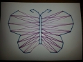 Olvasói alkotás - varrott pillangó